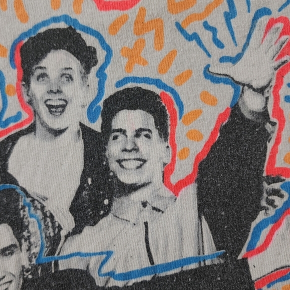 VTG 90s New Kids On The Block NKOTB Short Sleeve Single Stitch Graphic T-Shirt - Picture 9 of 16